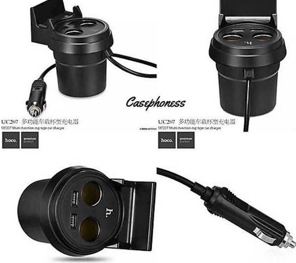 Hoco Multifunctional Cup Shape Car Charger