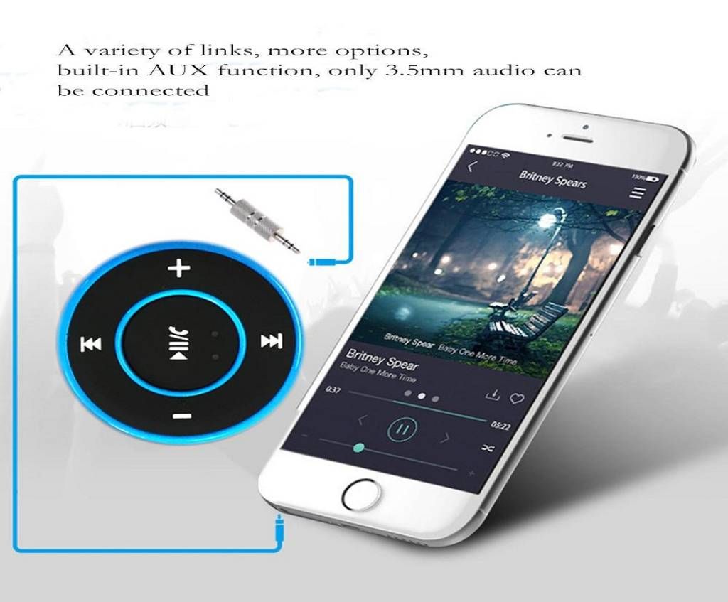 Car-styling LCD Bluetooth FM Transmitter