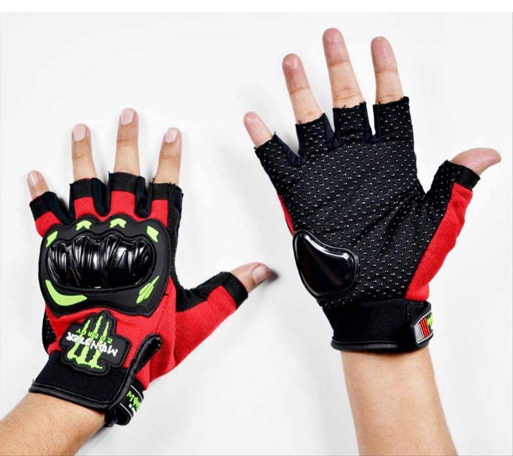 Red And Black Monster Gloves