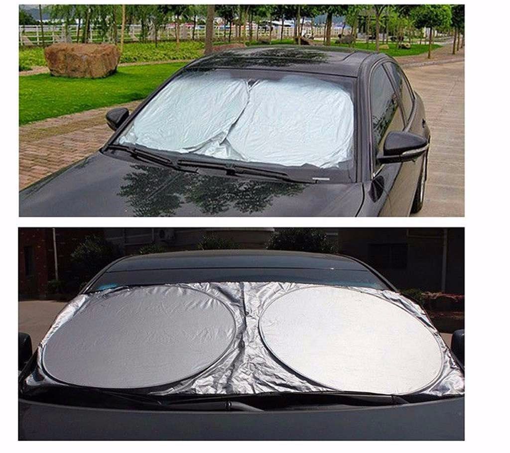 Car sun shade for windshield