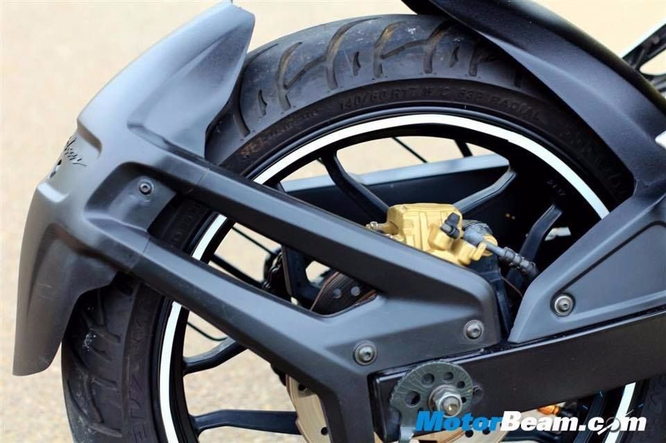 Special tire guard for Pulsar AS