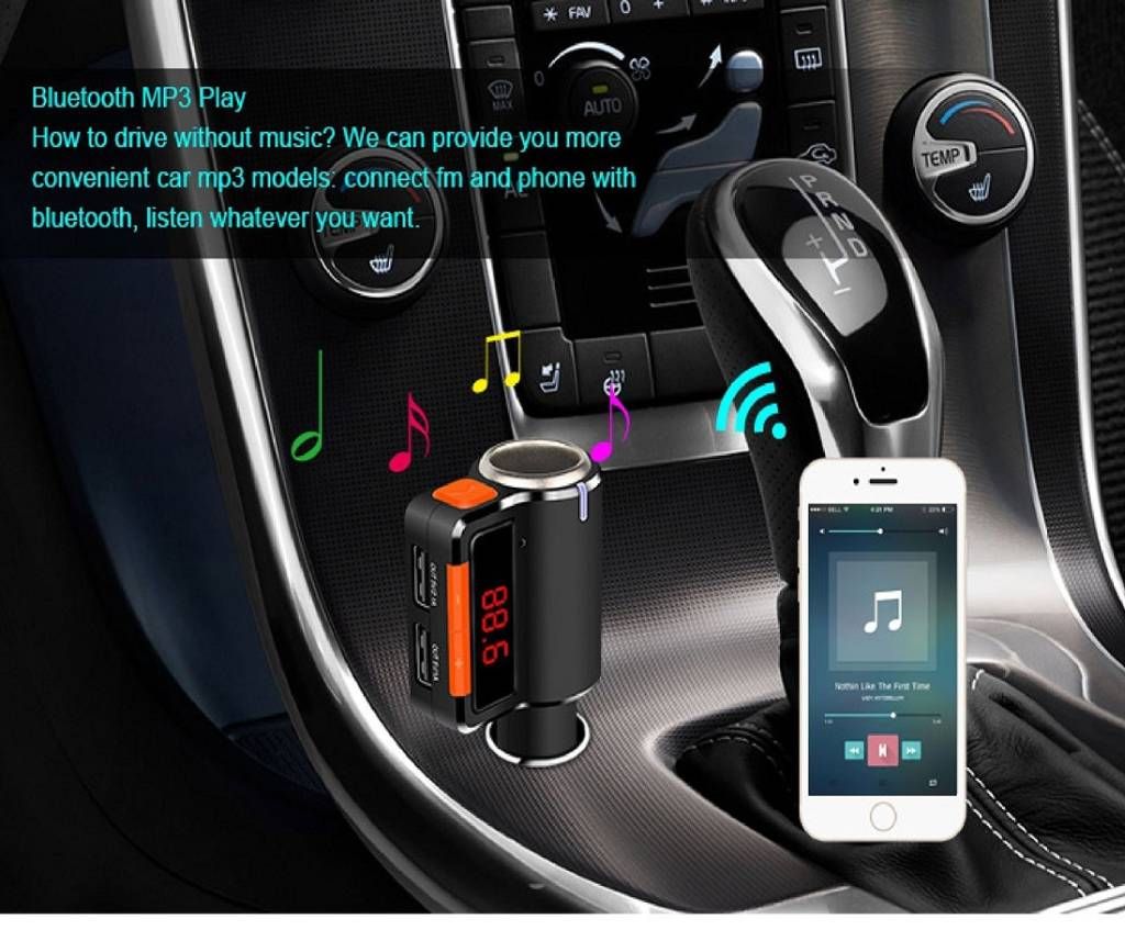 Earldom Bluetooth Car FM Transmitter