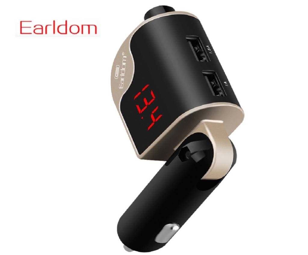 Earldom ED-C7 Car FM Bluetooth Transmitter