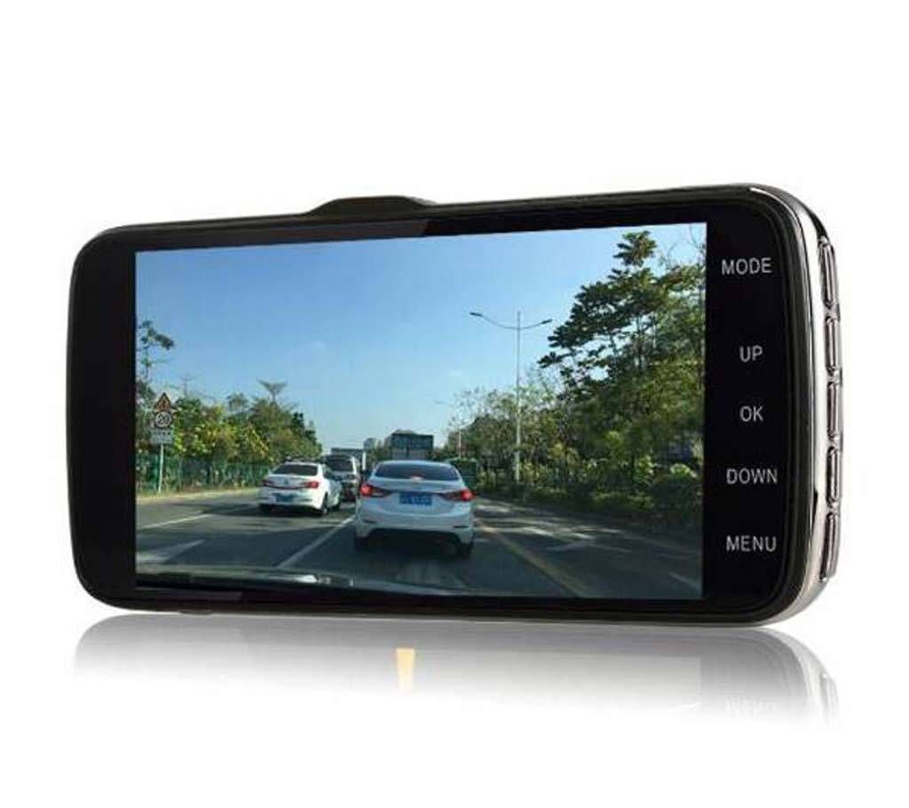 Dual lens 8 LED car camera