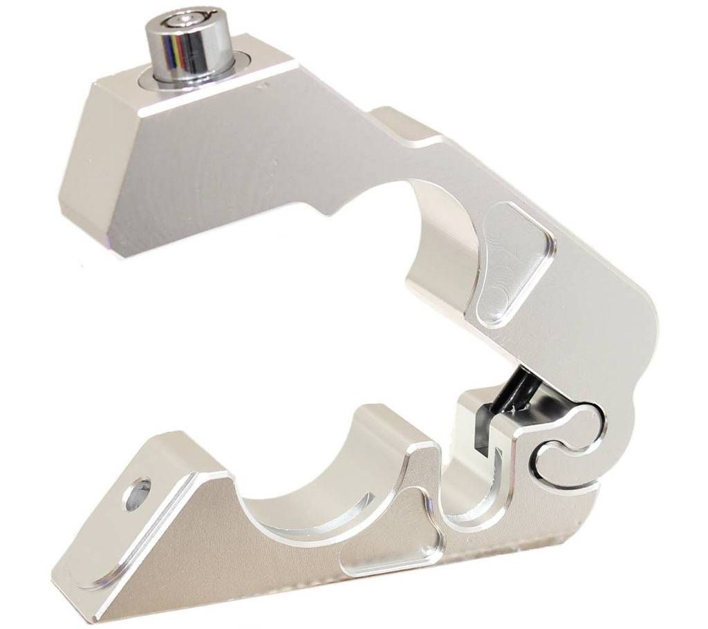 Motorcycle handlebar grip lock 