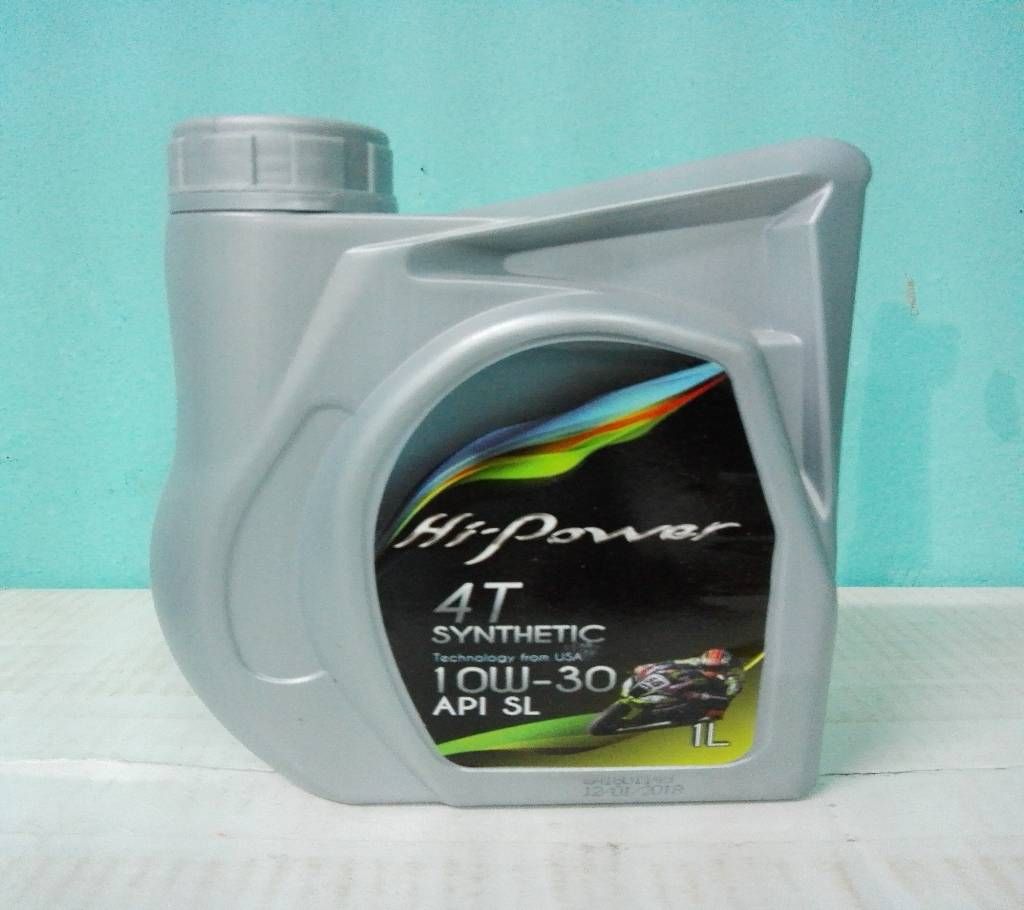 Hi-Power ECO TECH SYNTHETIC engine oil 4T-10w30 Made in Malaysia