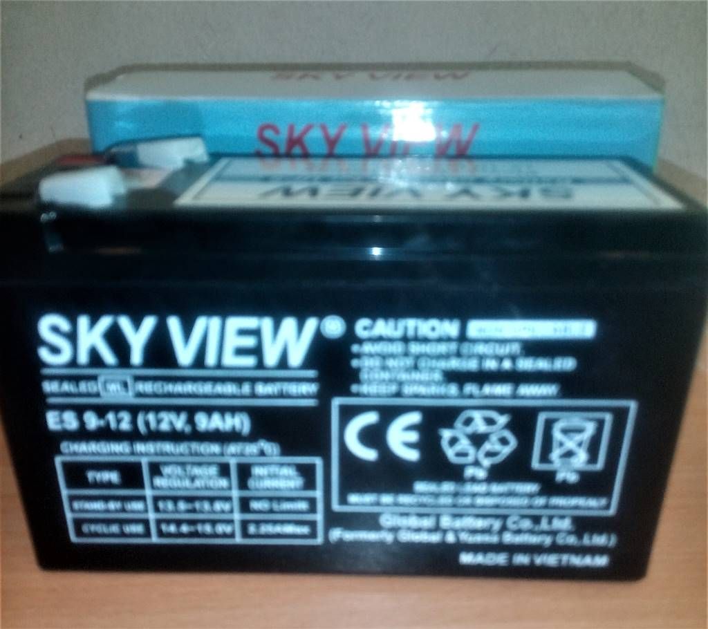 Rechargeable Battery-12V/09Ah.