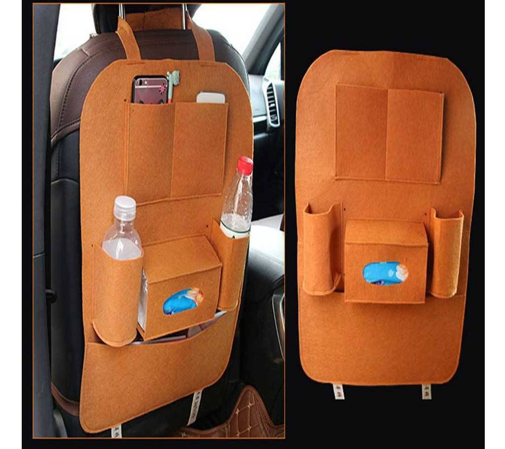 Car-styling Seat Back Multi-Pocket Bag