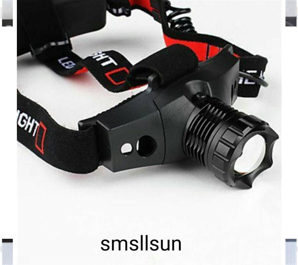 Small Sun Rechargeable Zooming Head Light-1100