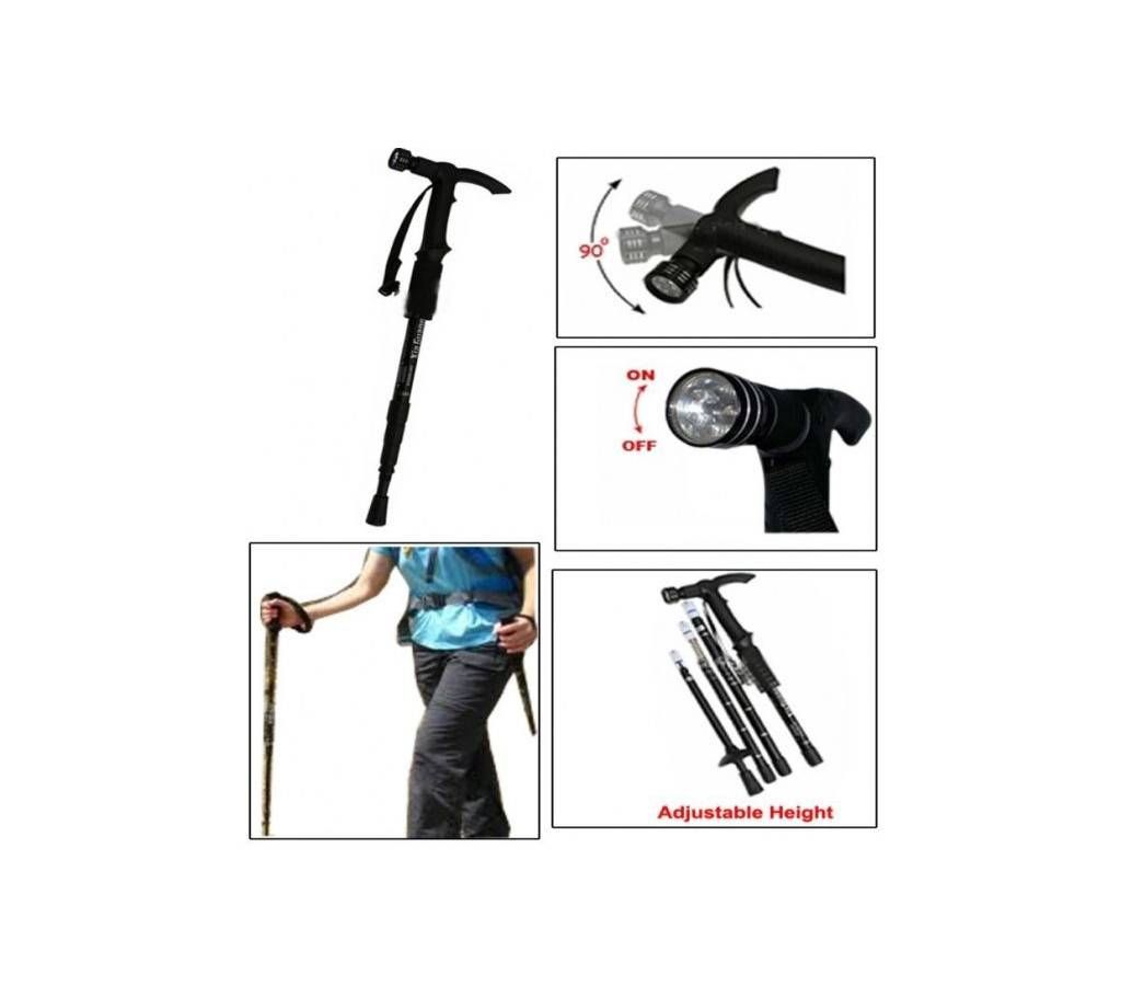 Walking Stick With Torch Light