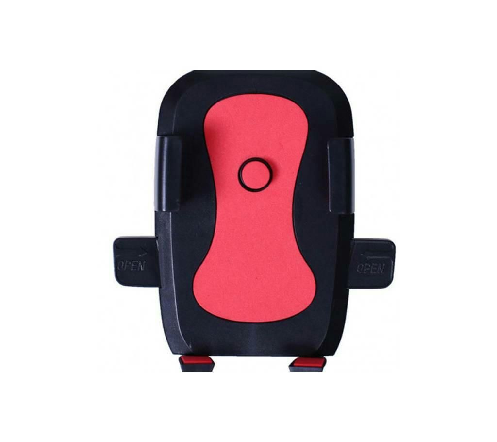 Bicycle phone holder with support stand mount 