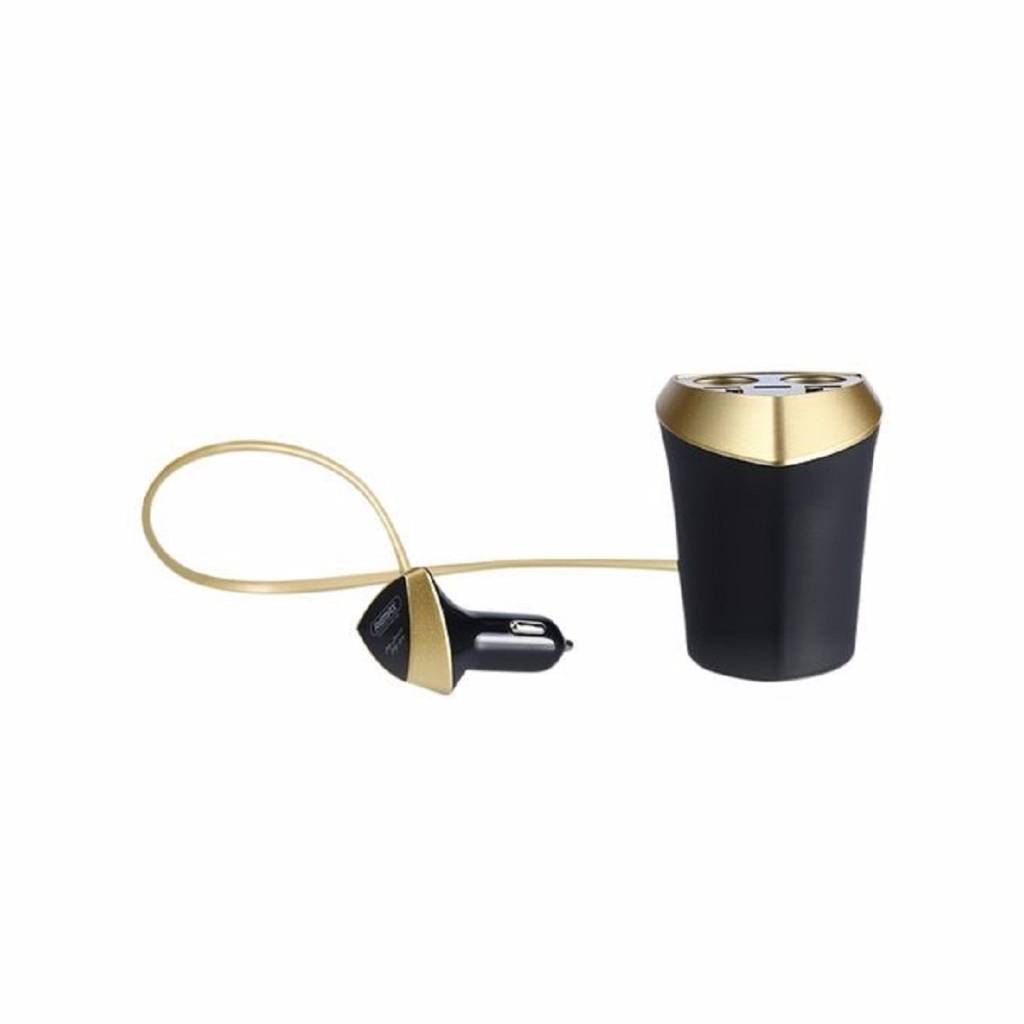 REMAX CR-3XP Alien Smart Car Charger - Black