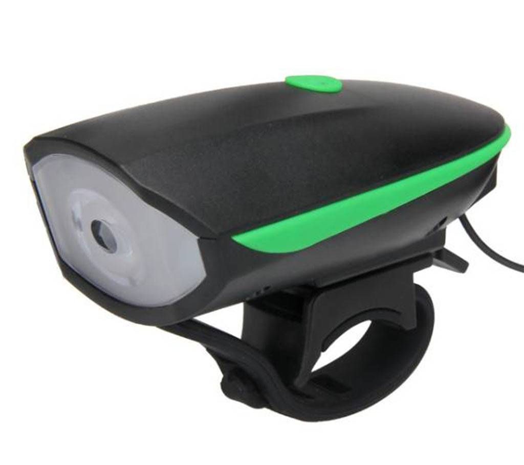 Rechargable Bicycle Horn + Light