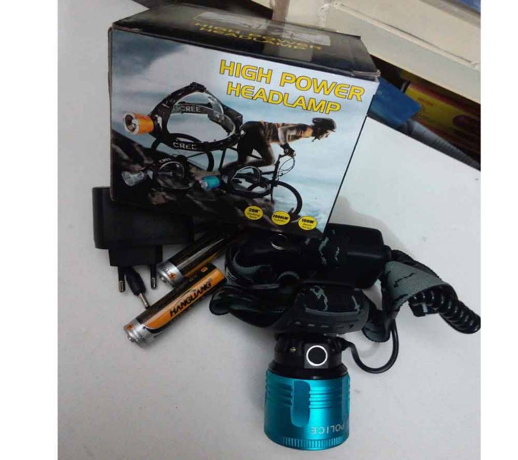 HEADLAMP WITH ADAPTER & Batteries