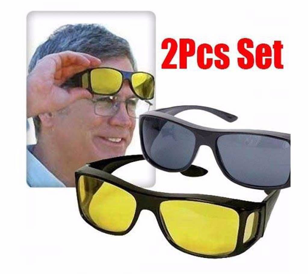 2 in 1 night vision glasses 