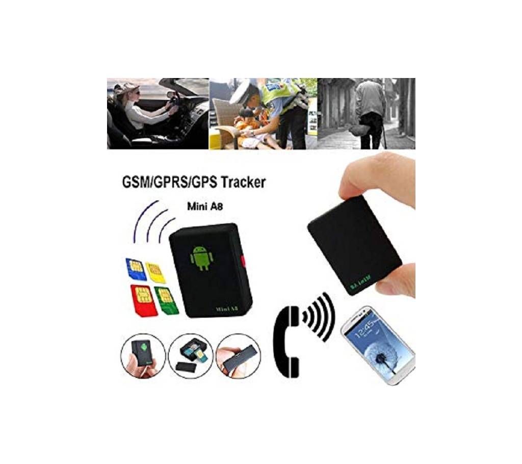 Mini A8 Global Real Time Tracker A8 GPRS Tracking Device