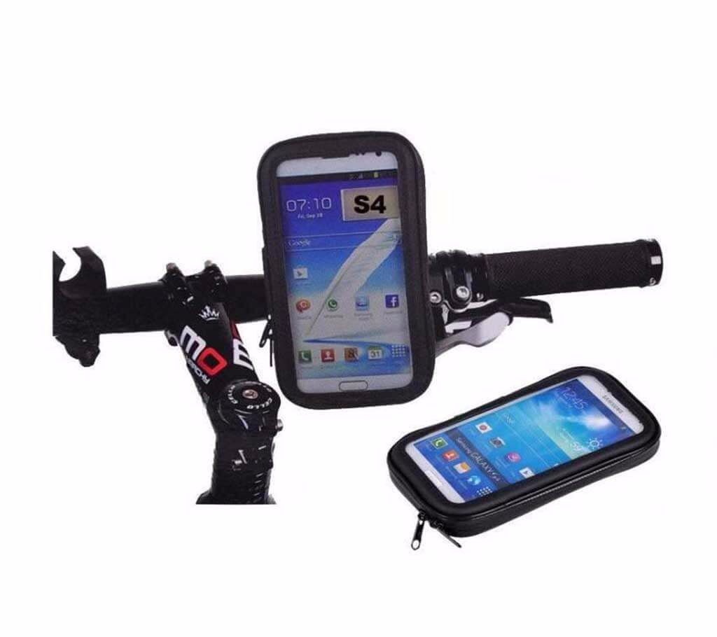 Weather Resistant Bike Mounted Phone Holder Case