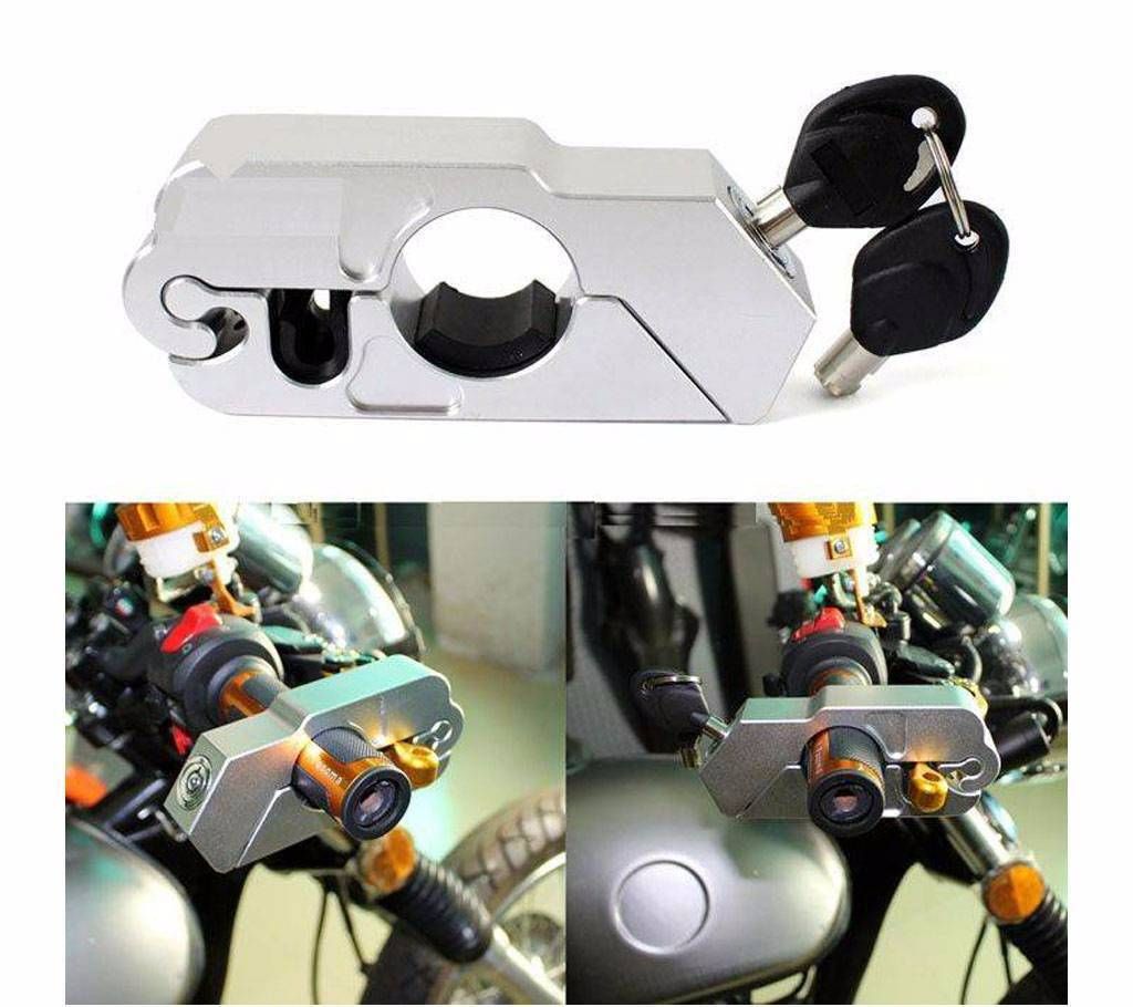 
Motorcycle Handlebar Grip Locks
