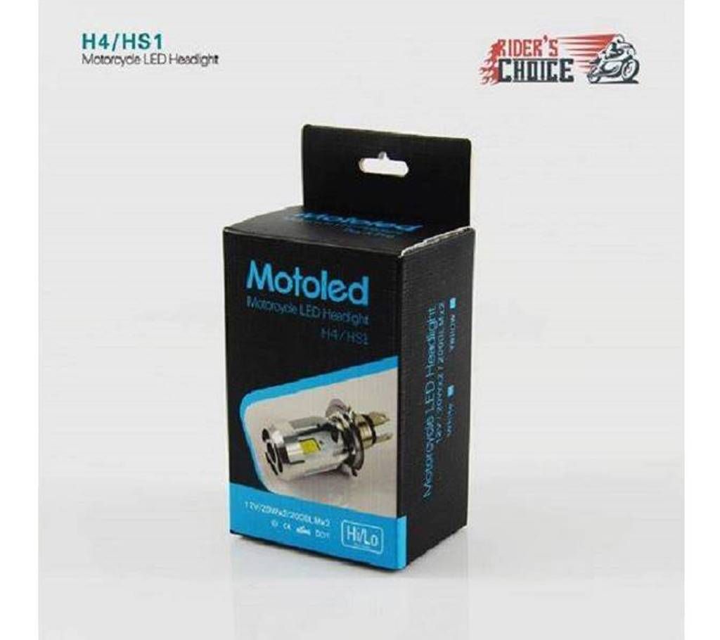 Motoled Motorcycle LED Headlight H4/HS1