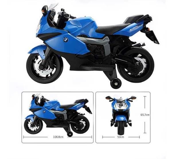 BMW 12v Kids Bike - Blue
