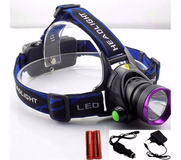 High power head lamp with adapter plus  battery