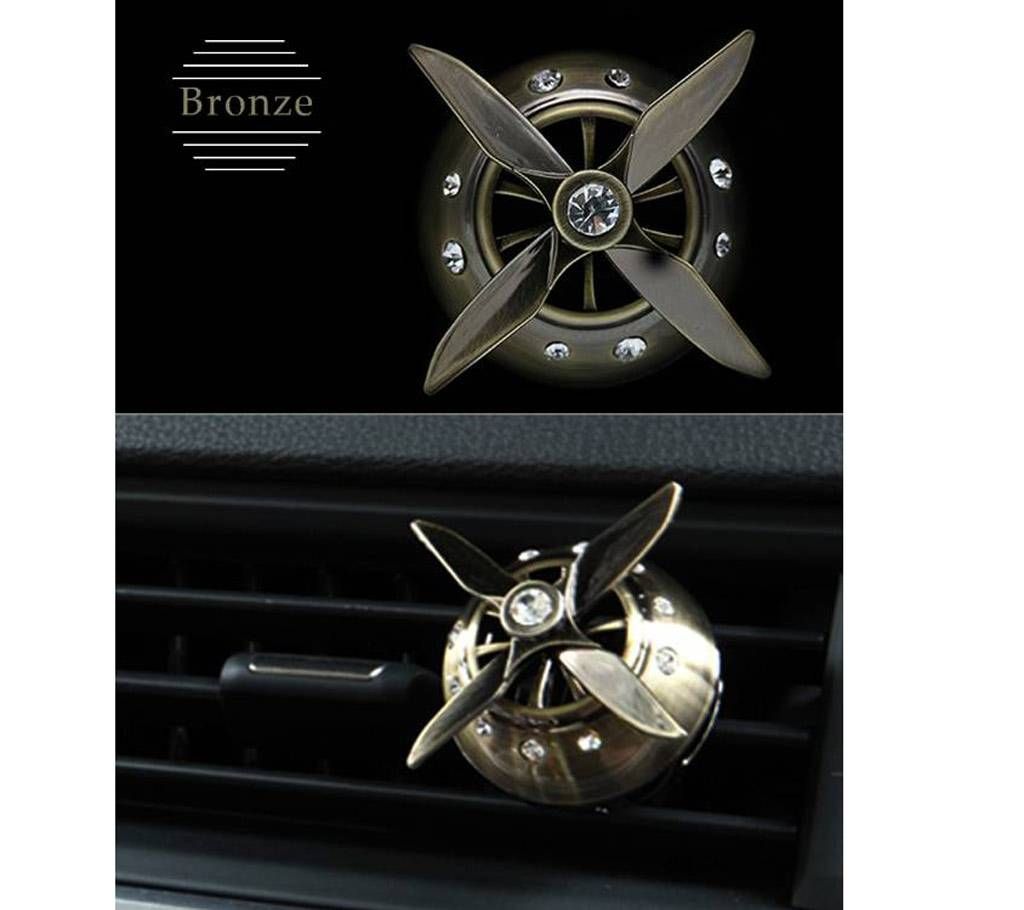 Air Force 4 Clip Car Air Freshener Bronze