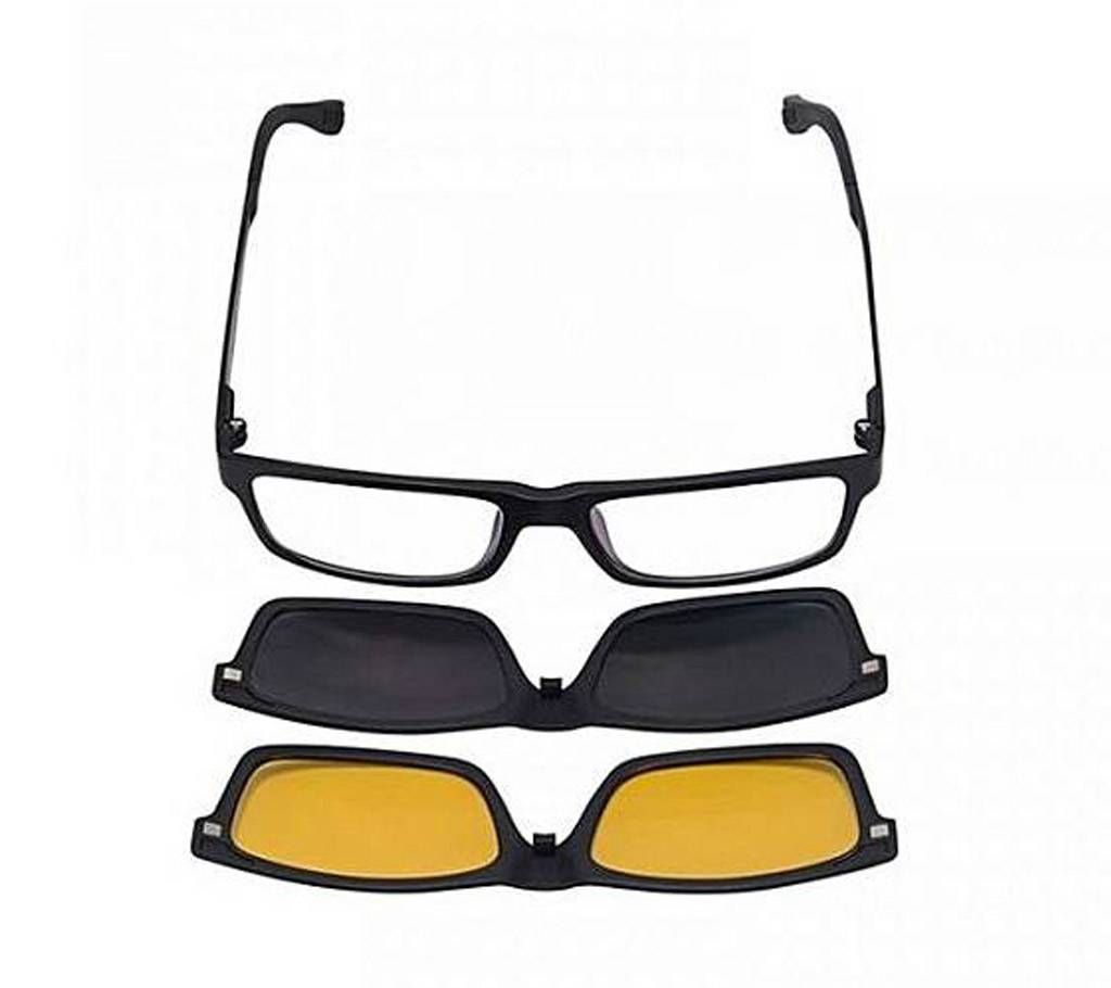 3 In 1 Magnetic Changable Night Vision Glasses