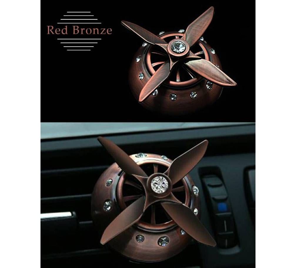 Air Force 4 Clip Car Air Freshener Red Bronze