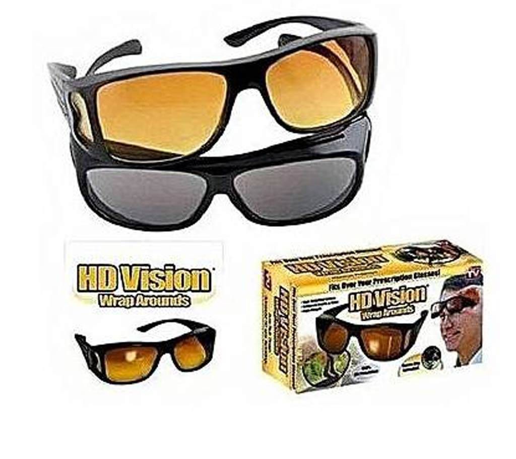 HD Vision WrapAround Day and Night Vision Sunglass