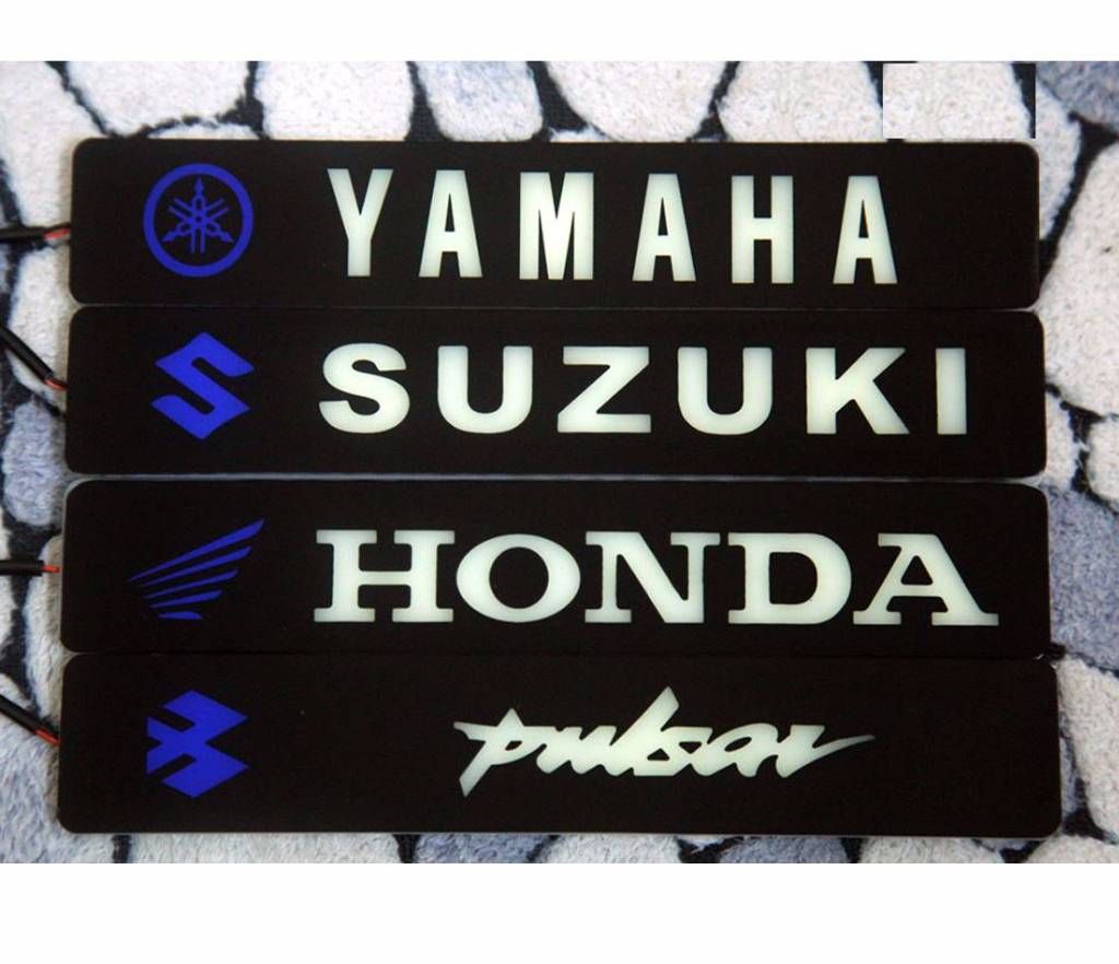 Branding LED Light Logo For motorcycle 