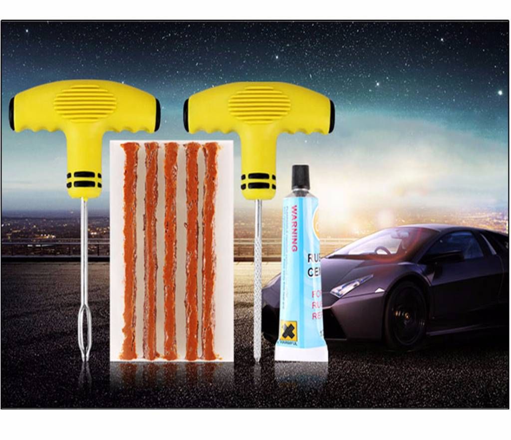 Tire Repairing Tool Kit Set