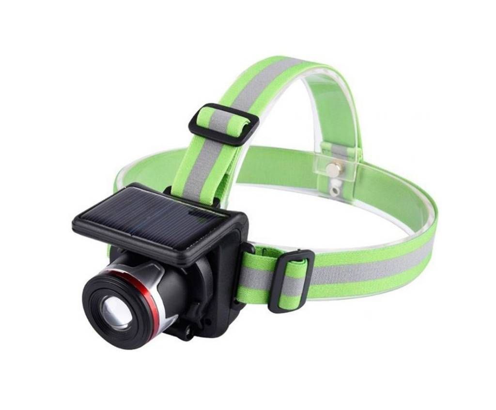 Solar Rechargeable Head Lamp