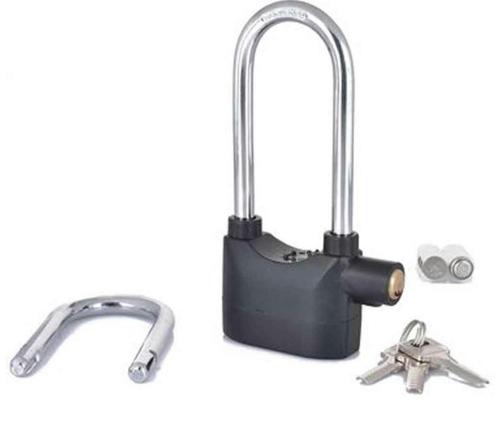 Security alarm locker
