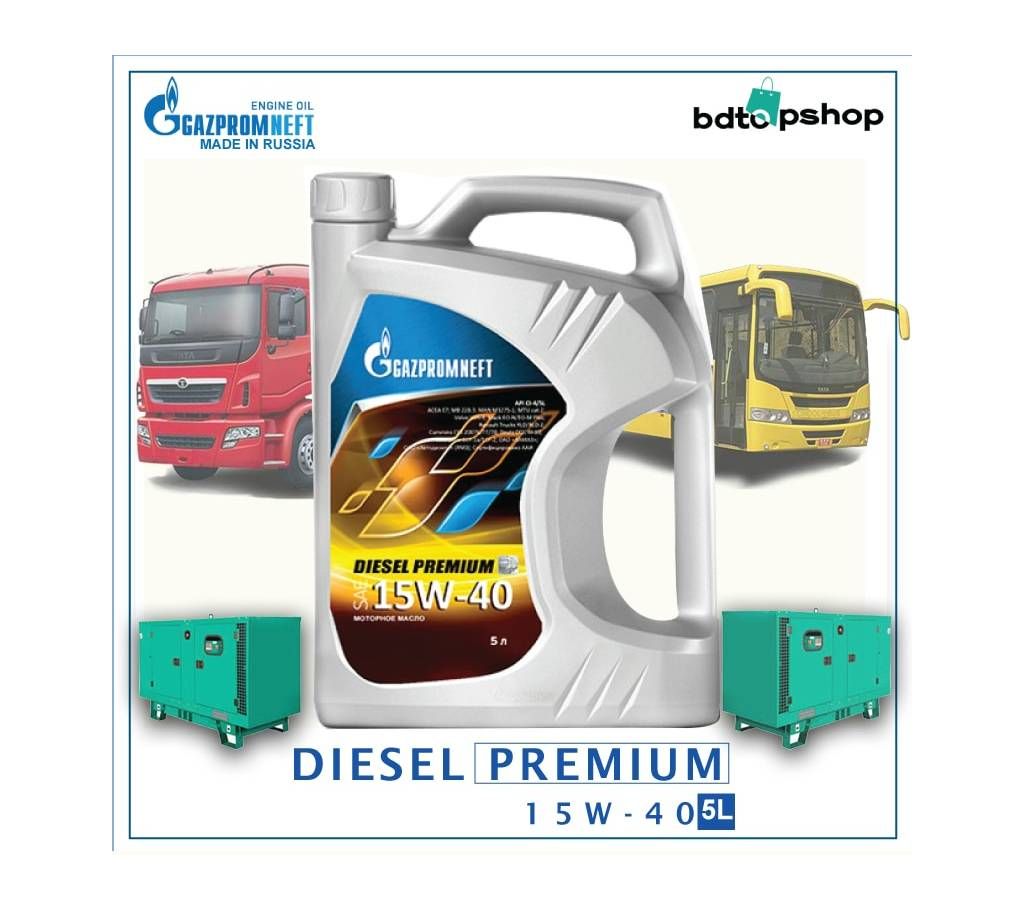 Gazpromneft Diesel Premium 15W-40 ( 5 Litre)