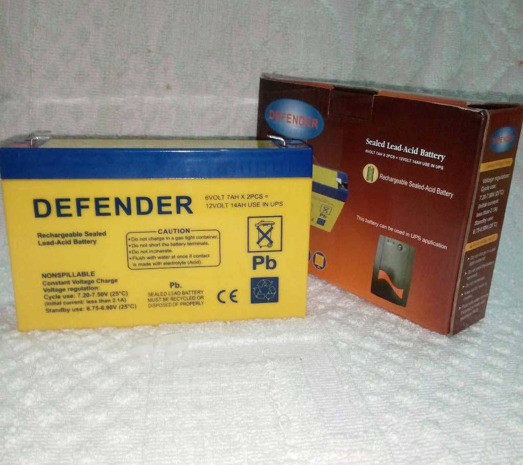 Defender Battery DC-6 Volt.