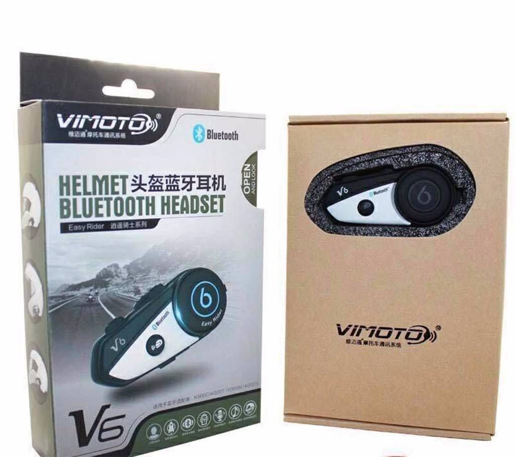 Vimoto V6 Helmet Bluetooth Headset