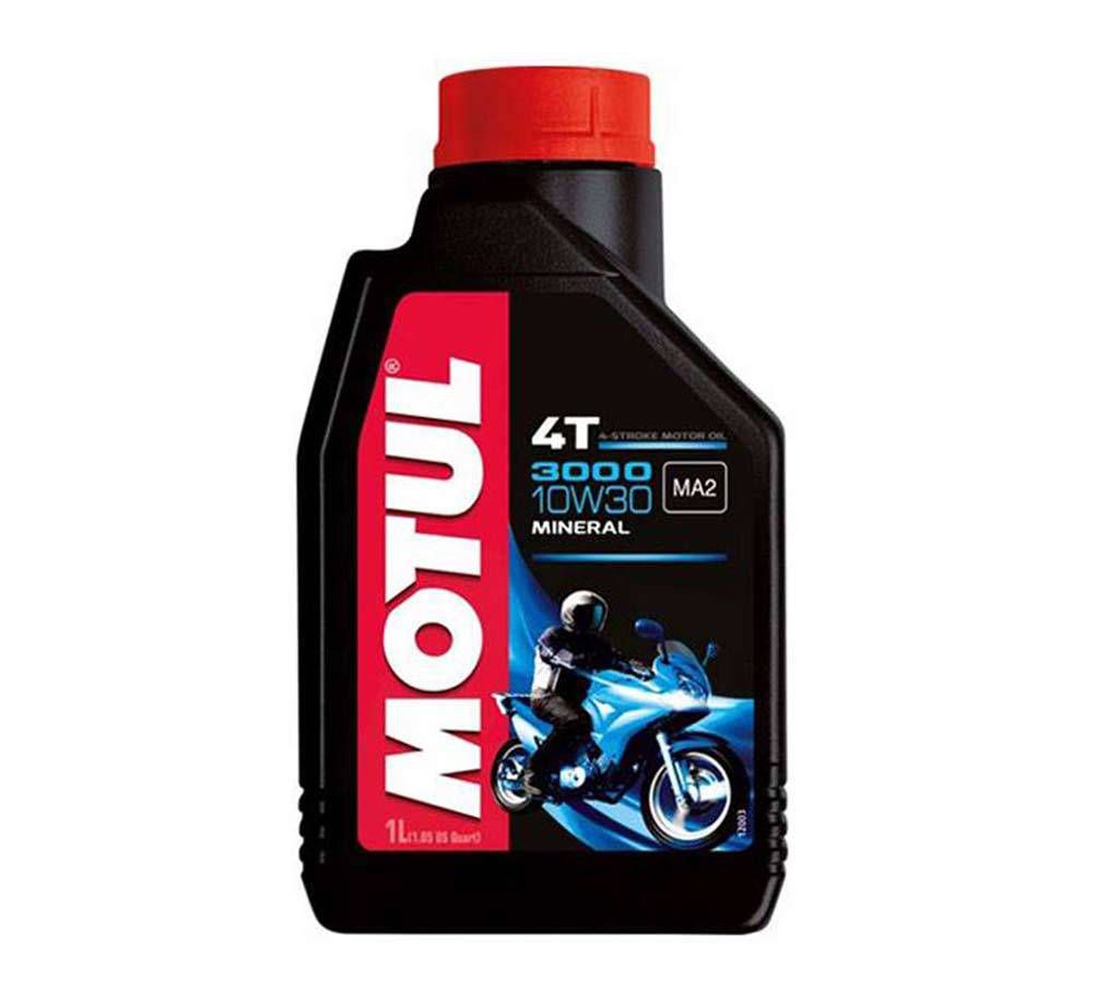 MOTUL 3000 4T 10w30 - Mineral Motorcycle Engine Oil Mineral - 1L