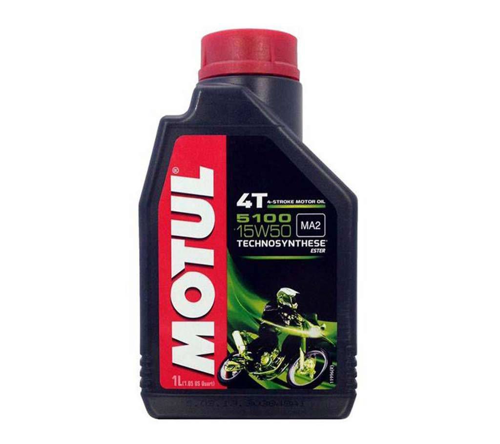 MOTUL 5100 4T 15w50 Semi-synthetic Motorcycle Engine Oil Mineral