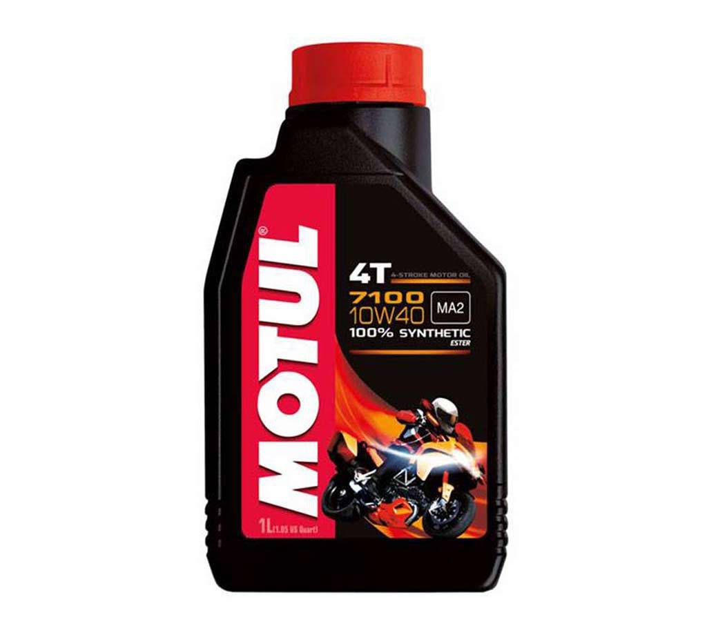 MOTUL 7100 4T 10w40 100% Synthetic Motorcycle Engine Oil Mineral