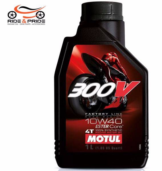 MOTUL 300V 4T 10w40 - 100% Synthetic Motorcycle Engine Oil Mineral
