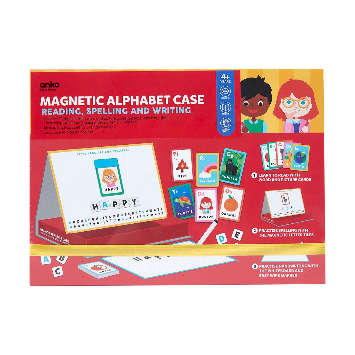 Magnetic Alphabet Case