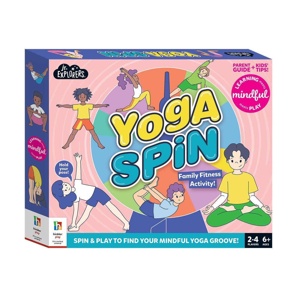 Jr. Explorers Yoga Spin Family Fitness Activity Set