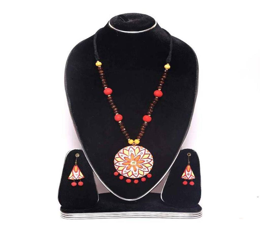 Clay jewelry set