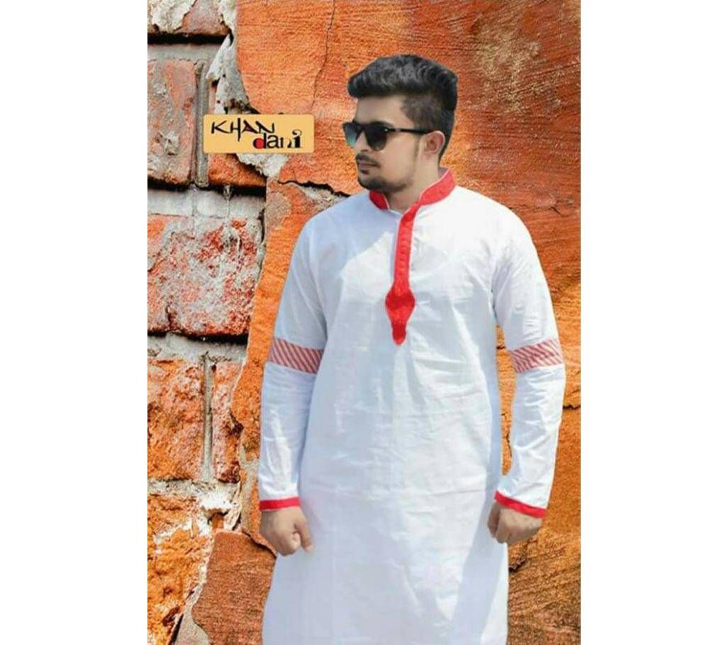 semi long cotton panjabi