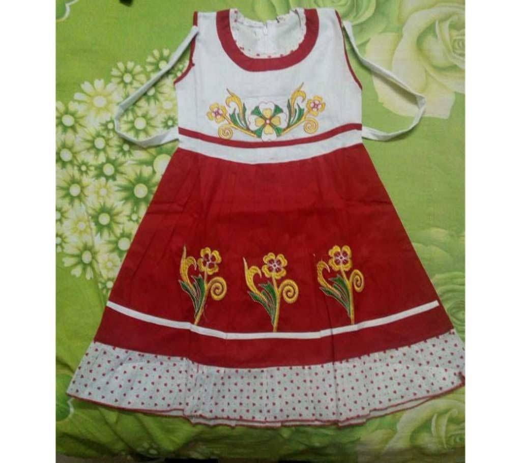 boishakhi frock for kids 