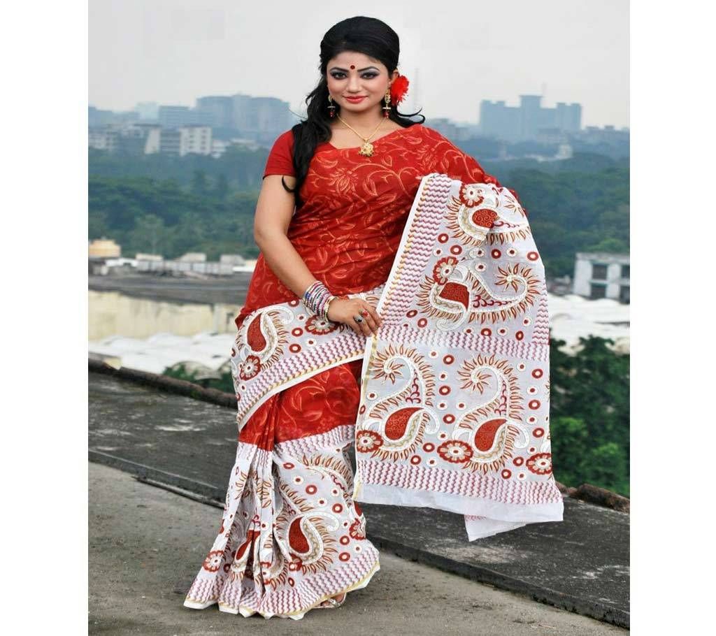 Skin botiques cotton Boishakhi Saree fs-6