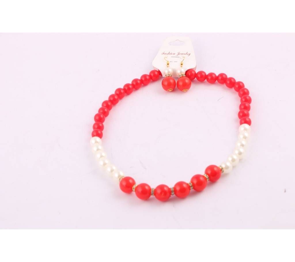 Boishakhi beads necklace set