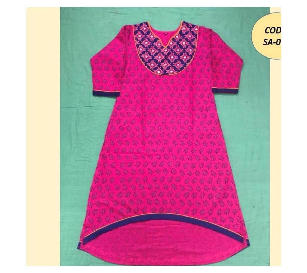 Readymade Ladies Cotton Kurta