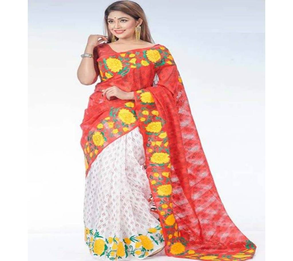 Bhaishaki Silk Applique Sharee 