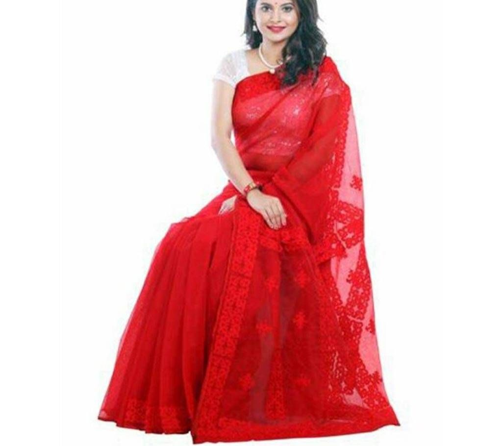 Pure muslin silk hand embroidery share